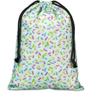 Alternative view of Pre-Production Sample Hoppla Pacific Maxi Polyester Drawstring Pouch