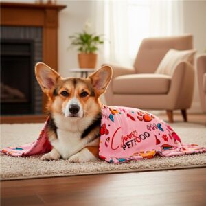 Alternative view of Pre-Production Sample Hoppla Nala Polyester Pet Blanket