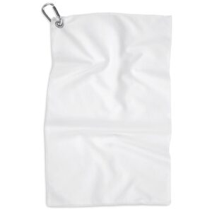Alternative view of Pre-Production Sample Hoppla Clubhouse Golf Towel - Single Sided Branding