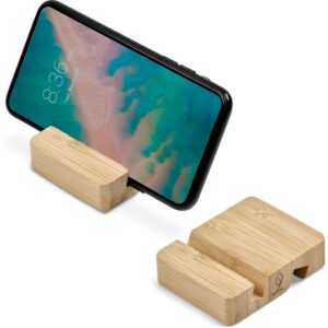 Alternative view of Okiyo Shinpura Bamboo Phone & Tablet Stand