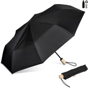 Alternative view of Okiyo Ameno Recycled PET Auto-Open Compact Umbrella