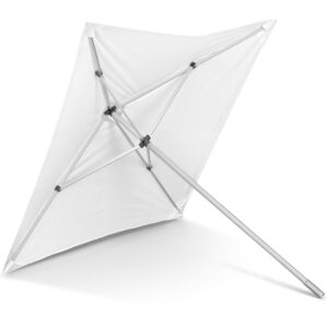 Alternative view of Fade Resistant Parasol Single Hexagonal Pole 2m x 2m