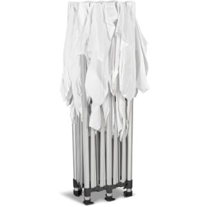 Alternative view of Coated Steel Sublimated Gazebo 6m x 3m - 2 Short Half-Wall Skins